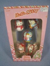 Rare 2004  Nib. Sanrio Hello Kitty Miniature Ornament Set picture