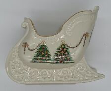 Vintage Lenox 1995 Joy Of Christmas Sleigh 9x7x5 - Great Condition W/Box picture