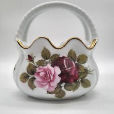 Porcelain Basket with Handle picture