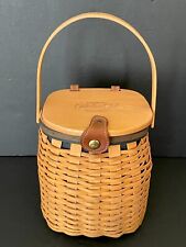 RARE Longaberger 2000 Five Year Anniversary Basket -SIGNED w/ COA picture