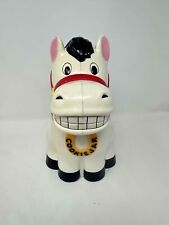 Vintage Cookie Jar Fun-damental Too Talking Neighing Horse 1994 RARE WORKS Rodeo picture