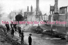 ES 201 - Fire At The Crown, Little Chesterford, Essex c1914 picture