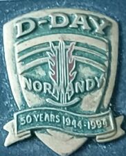 VTG RARE LIMITED EDITION 1994 ZIPPO BLACK CRACKLE D-DAY NORMANDY 50TH 1944 -1994 picture