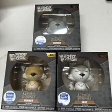 Funko DORBZ Direwolves Game of Thrones 3-Pack Bundle Limited LE2500 FS Exclusive picture