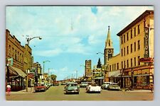 Laramie WY-Wyoming, US Highway 30, Advertising, Vintage c1963 Souvenir Postcard picture