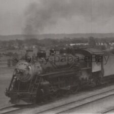 1938 RPPC Rock Island Lines 4-6-2 Locomotive No 923 Council Bluffs Iowa Postcard picture
