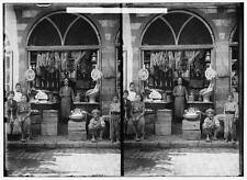 Holy Land characters, etc, Grocer's shop 1920s Old Photo picture
