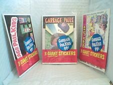 garbage pail kids 3 giant stickers 1986  2nd series  picture