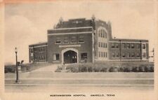 Northwestern Hospital Amarillo Texas TX Albertype Co. c1920s Postcard picture