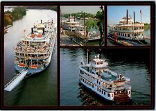 Tennessee Rivers Scenic Waterways River Boats Multiview Postcard picture