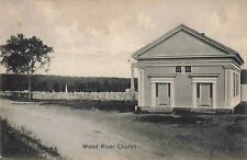 Wood River Church Wyoming Rhode Island RI North Kingstown 1914 Postcard picture