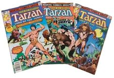 LOT OF 3 VINTAGE TARZAN COMIC BOOKS 10,12, &13 picture