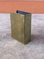 WW2. WWII. German brass case for box. Wehrmacht. picture