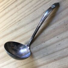VTG 70s Holmes & Edwards IS International Silver Solid Gravy Soup Punch Ladle 6