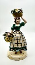 Vintage Hand Painted Magyer Flower Girl Circa 1950s picture