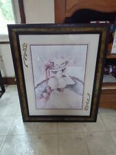 vintage home interiors framed pictures picture