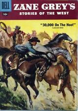 Zane Grey's Stories of the West #34 FN 1957 Stock Image picture