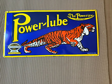 PORCELAIN POWER-LUBE ENAMEL SIGN 60X24 INCHES SSP picture