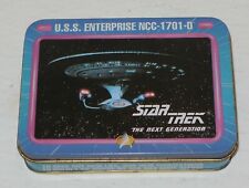 Vintage Star Trek The Next Generation Deck of Playing Cards in Collectors Tin picture