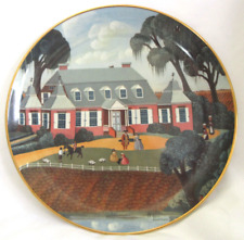 Ridgewood Museum Editions Colonial Heritage Series Mulberry Plantation LE Plate picture