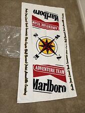 Vintage Marlboro Adventure Team Compass Beach Towel 65” x 35