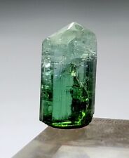 Terminated Apple Green Tourmaline Crystal From Afghanistan. picture