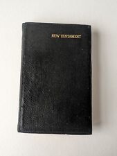Vintage The New Testament Holy Bible Gold Guilded, Oxford University Press 1918 picture