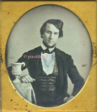 Lad by Mathew B. Brady. Pre- Civil War Daguerreotype. Not ambrotype-tintype-cdv picture
