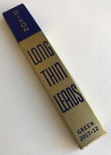 Vintage DIXON 1.1mm GREEN Mechanical Pencil Lead NOS 12pk Sleeve USA picture