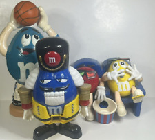 3 M &M's At The Movies 3D Dispenser Collectible Vintage Basketball Nutcracker picture