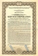 Indiana Service Corporation - $5,000,000 - Bond - Specimen Stocks & Bonds picture