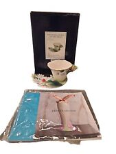 Franz Porcelain Lady Bug Cup & Saucer Set, Ladybug and Daisies Tea Set picture