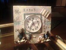 Teddy Bear Clock, Quartz,retro picture