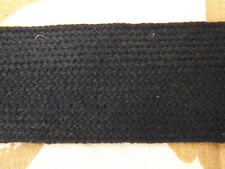 Black Mohair braid 1.75 inch wide per meter picture