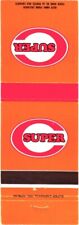Super C Logo Advertisement Vintage Matchbook Cover picture