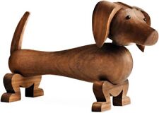 Danish Design Kay Bojesen Dog Figure Wooden Ornament Toy Brown, 19 cm picture