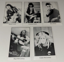 1981 PAUL McCARTNEY & WINGS Complete BACK TO THE EGG Promo CARD SET 5 / Beatles picture