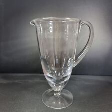 Clear Glass Pitcher 9.5