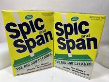 Vintage Spic and Span Proctor & Gamble Institutional Pack SEALED (2) boxes Props picture