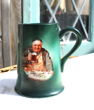 1904 Early Beer Stein Mug Monk Drinking made by the W.H. Tatler Co. picture