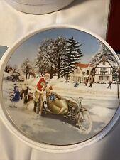 HARLEY DAVIDSON 1992 Limited Edition Christmas Plate - 