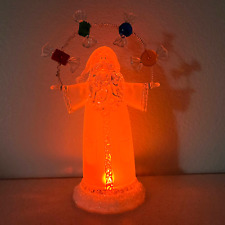 Frosted Acrylic Santa Claus Light Up Color Changing 11