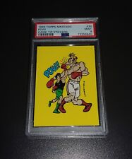 1989 Topps Nintendo Game Tip Stickers Pow #30 PSA 9 picture
