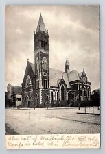 Canton OH-Ohio, 1st Methodist Church, Vintage Postcard picture