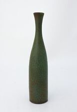 Deep Green Ceramic Vase - Carl-Harry Stålhane - Rörstrand - Mid 20th Century picture