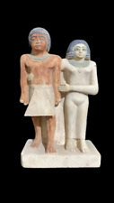 Rare love Statue Of Family Old Kingdom : Authentic Ancient Egyptian Artifact BC picture