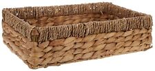 Coastal Home 8x12 Woven Basket Tray 13'' Natural picture
