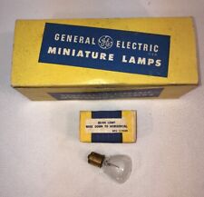Vtg NOS General Electric GE #1621 Burn Miniature Lamp Light Bulbs Box Of 9 picture