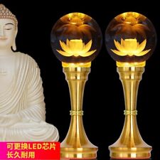 A Pair 2pcs Buddhism Supply HOME Temple Altar Buddhist Worship picture