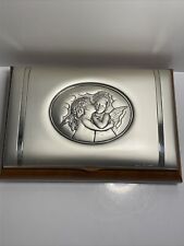 Beautiful  Jewelry W/Two Angels ￼BOX LUIGI PESARESI Leader Argenti Silver 925 . picture